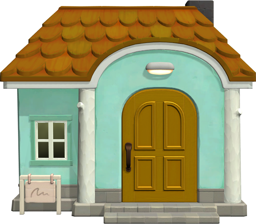 Exterior of Pate's house in Animal Crossing: New Horizons