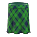 Long Plaid Skirt (Green) NH Storage Icon.png