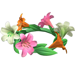 Cute lily crown