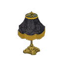 Elegant Lamp (Gold - Damascus-Pattern Black) NH Icon.png