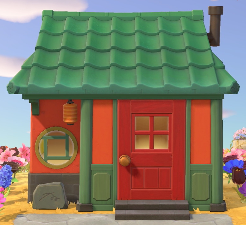 Exterior of Rio's house in Animal Crossing: New Horizons