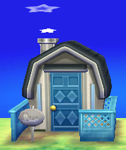 Exterior of Francine's house in Animal Crossing: New Leaf