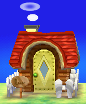 Exterior of Goose's house in Animal Crossing: New Leaf