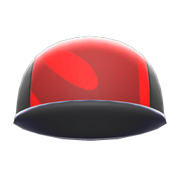 Cycling Cap (Black & Red) NH Icon.png