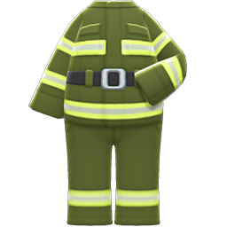 Firefighter Uniform (Avocado) NH Icon.png