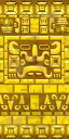 Texture of golden wall