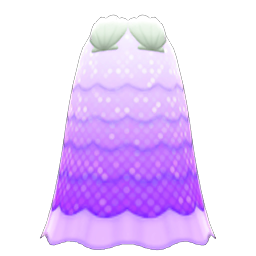 Shell Dress (Purple) NH Icon.png