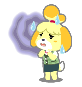 Isabelle Worried LINE Animated Sticker.png