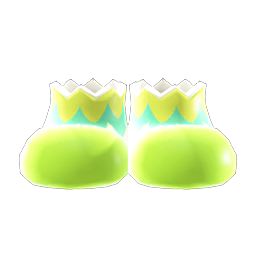 leaf-egg shoes