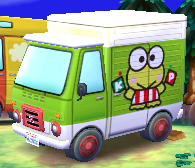 Exterior of Toby's RV in Animal Crossing: New Leaf