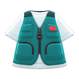Fishing Vest (Green) NH Icon.png