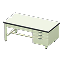 Sturdy Office Desk (White) NH Icon.png