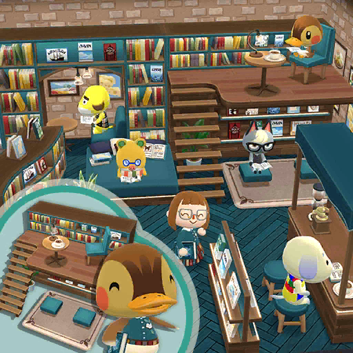 Cozy Book Café Set Animal Crossing Wiki Nookipedia