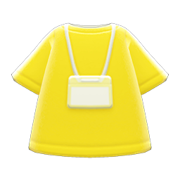 camiseta de personal (Amarillo)