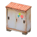 Storage Shed (Damaged - Hot-Air-Balloon Stickers) NH Icon.png