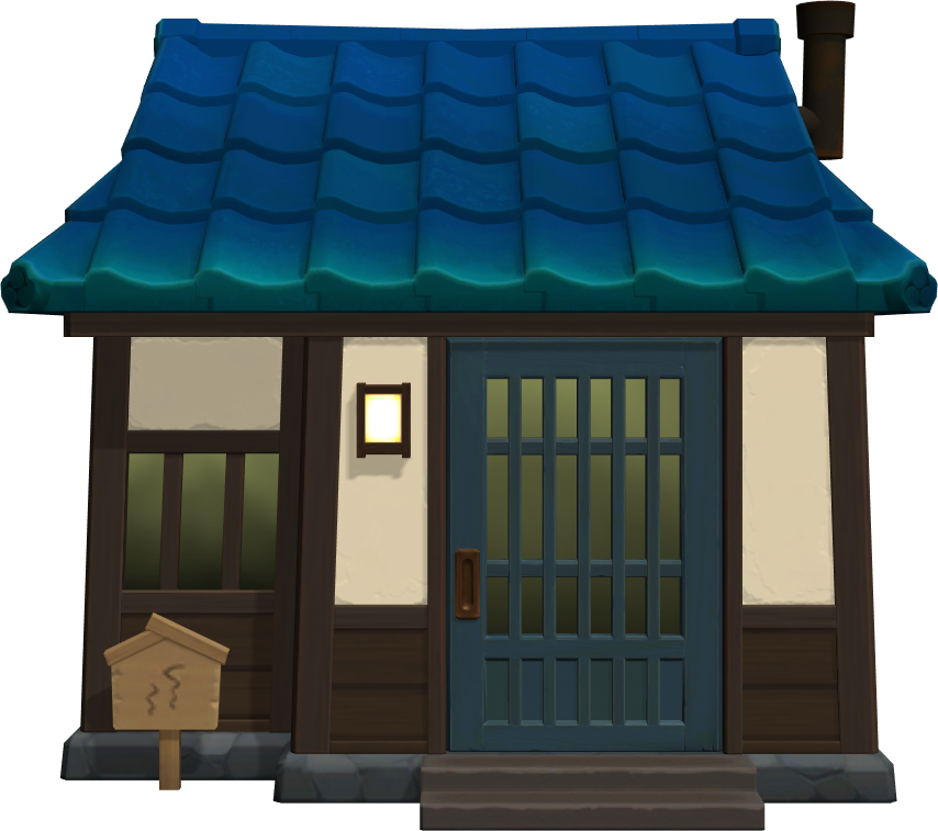 Exterior of Ken's house in Animal Crossing: New Horizons
