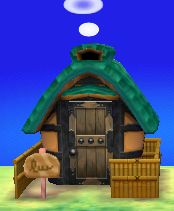 Exterior of Marcel's house in Animal Crossing: New Leaf