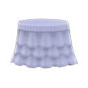 Frilly Skirt (Gray) NH Storage Icon.png