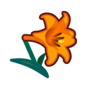 Orange Lilies NH Inv Icon.png
