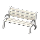 Garden Bench (White) NH Icon.png