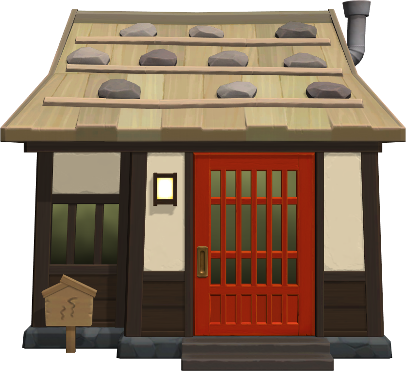 Exterior of Gladys's house in Animal Crossing: New Horizons