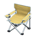 Outdoor Folding Chair (Silver - Yellow) NH Icon.png