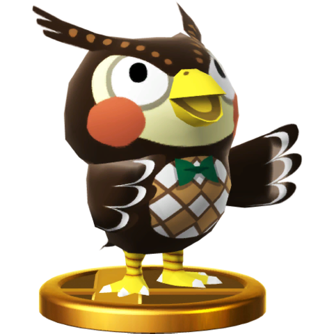 File:Blathers SSB4 Trophy (Wii U).png - Animal Crossing Wiki - Nookipedia