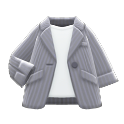 Career Jacket (Gray) NH Icon.png