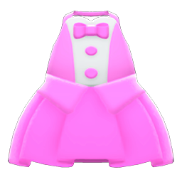 Chic Tuxedo Dress (Pink) NH Icon.png
