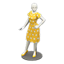 Dress Mannequin (White - Yellow) NH Icon.png