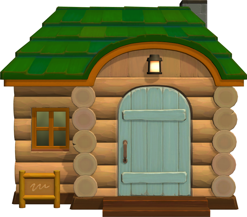 Exterior of Murphy's house in Animal Crossing: New Horizons