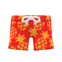 Pineapple Aloha Shorts