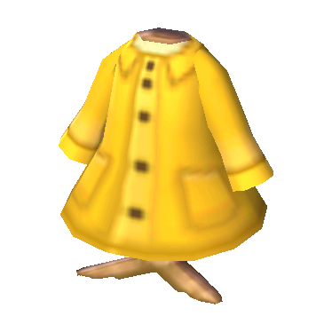 yellow raincoat