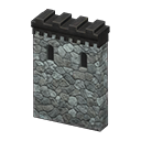 Castle Wall (Dark Gray - None) NH Icon.png