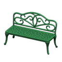 Iron garden bench New Horizons Animal Crossing Wiki Nookipedia