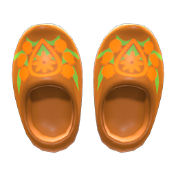 Wooden Clogs (Brown) NH Icon.png