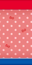 Texture of Hello Kitty wall
