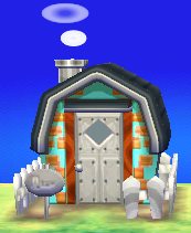 Exterior of Rolf's house in Animal Crossing: New Leaf