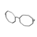Octagonal glasses