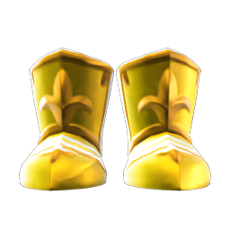 Gold-Armor Shoes NH DIY Icon.png