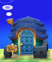 Exterior of Bruce's house in Animal Crossing: New Leaf