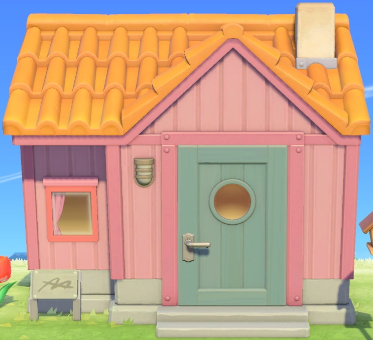 Exterior of Fuchsia's house in Animal Crossing: New Horizons