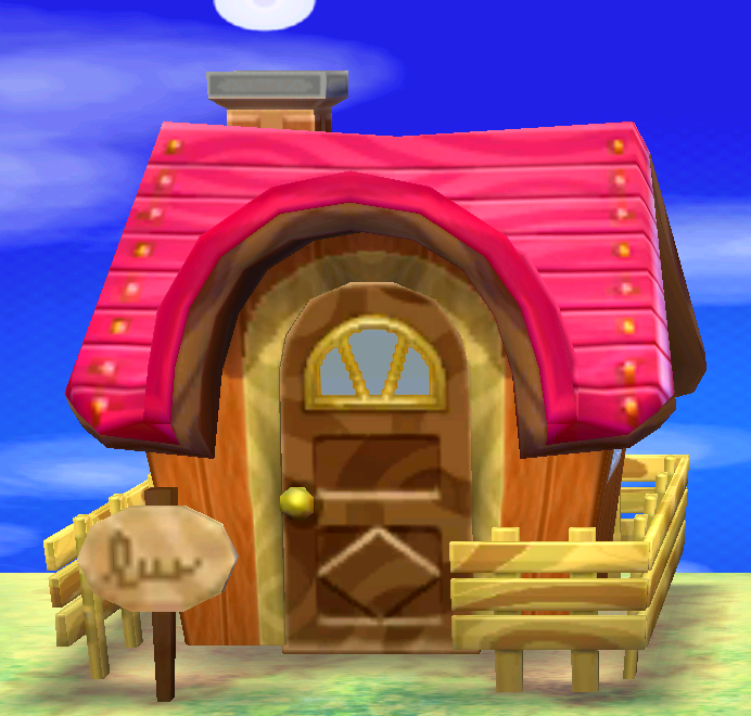 Exterior of Norma's house in Animal Crossing: New Leaf