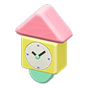Wooden-Block Wall Clock (Pastel) NH Icon.png
