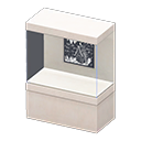 Wide Display Stand (White - Woodblock Print) NH Icon.png