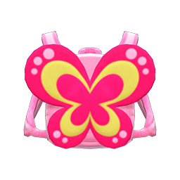 Butterfly backpack