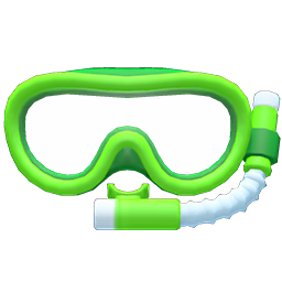 Snorkel Mask (Green) NH Icon.png