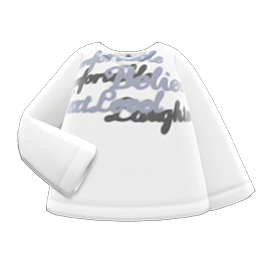 Text Shirt (White) NH Icon.png