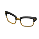 Squared Browline Glasses (Black) NH Storage Icon.png