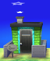 Exterior of Jacques's house in Animal Crossing: New Leaf